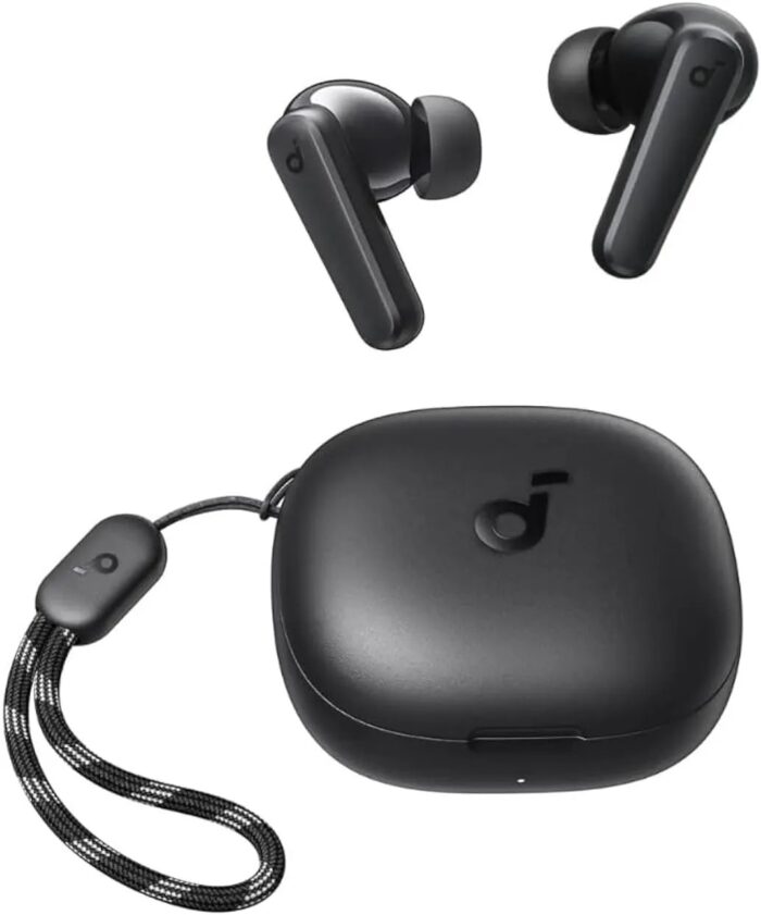 Anker Powerful Sound True Wireless Earbuds R50i Color Black. Model : A3949H12