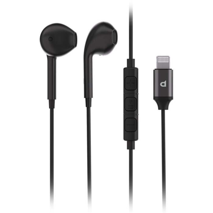 Powerology Stereo Earphone Lightning Connector Model : PDLEPBK