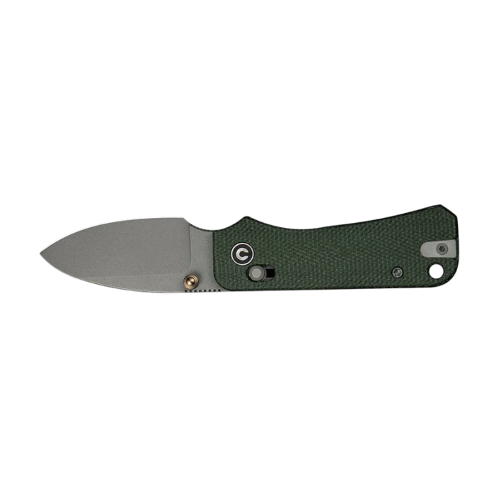 CIVIVI Baby Banter 2 Green Canvas Micarta Handle Gray Stonewashed Nitro-V Blade Model : C23074-3 - Image 4