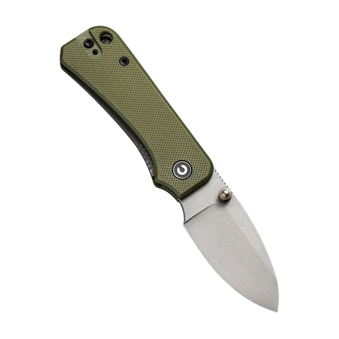 CIVIVI Baby Banter Green G10 Handle Gray Stonewashed Nitro-V Blade Model: C19068S-5 - Image 2