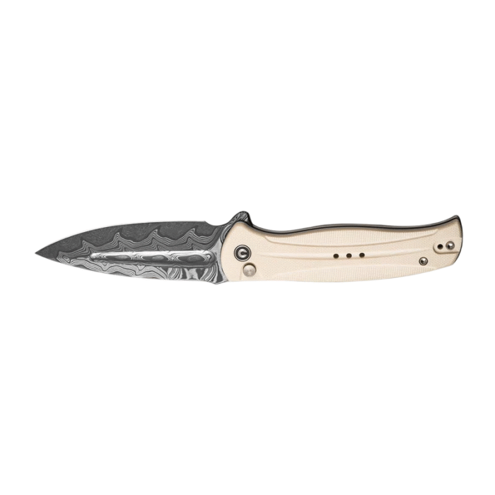 CIVIVI Incindie Ivory G10 Handle Damascus Blade Model:  C23053-DS1 - Image 2