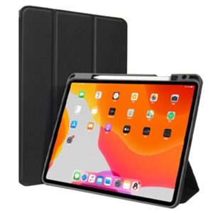 Green Premium Leather Case for Apple iPad Air 10.2" iPad 2019, 2020, 2021 - Black. Model : GNLIPA102BK.