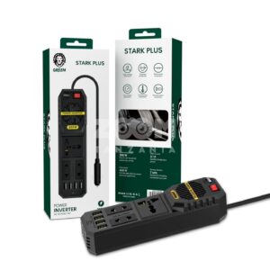 Green Stark Plus Power Inverter 200W. Model : GNSTPSBK.