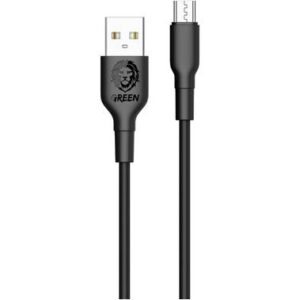 Green USB-A to Micro USB Cable Fast Charge & Sync 1.2m/3.9ft Cable Length. Model : GNCMCBK.