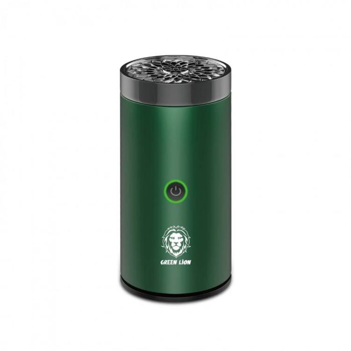 Green Lion Smart Bakhour Mini Portable Incense Burner With Light Color Green. Model : GNSBKURMIGN.