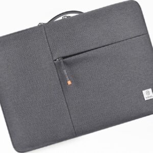 WIWU Alpha Slim Sleeve Bag for 14" Laptop Color Gray. Model : ASSB14LG
