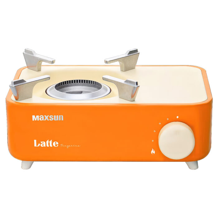 Maxsun Latte Tangerine Gas Stove Color Orange. Model : BDZ-150-MINI A