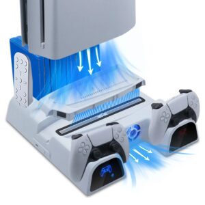 Dobe Multifunctional Cooling Charging Dock For P-5/New P-5. Model : TP5-3532B White