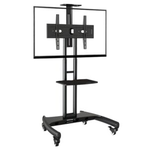 Versatile Light Weight Mobile Cart TV Fits 32"-75". Model : AVA1500-60-1P