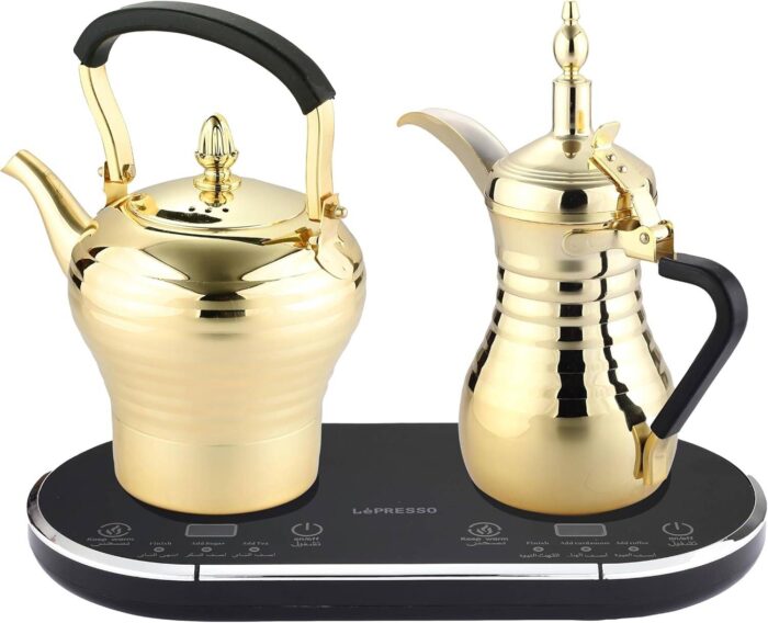 LePresso Arabic Coffee & Tea Dallah 800ml - 750ml Model : LPARCTMGD