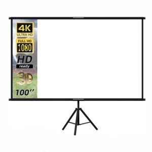 Hal Tripod projector screen 100" Inch 18x11.5x82CM