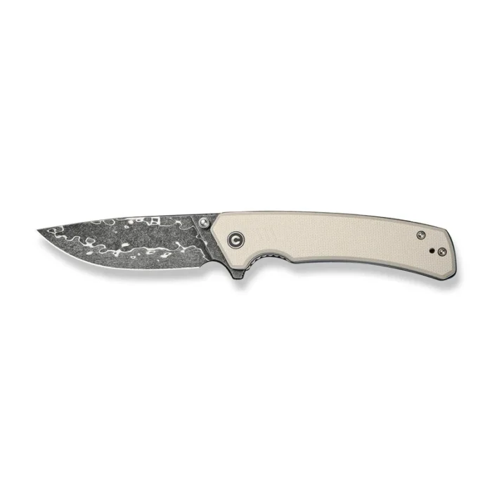 CIVIVI Merit  Ivory G10 Handle Damascus Blade Model : C24012-DS1