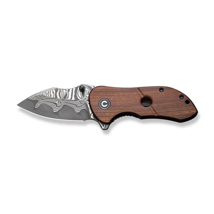 CIVIVI Gordo  Guibourtia Wood Handle Damascus Blade Model: C22018C-DS1
