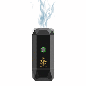Green Lion Smart Bakhour Daimond Mini Incense Burner 2500mAh Color Black. Model : GNSBKURDMINIBK