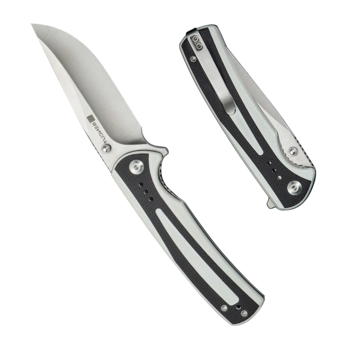 SENCUT Regnator White / Black G10 Handle Satin Finished 9Cr18MoV Blade Model: S24057-3 - Image 4