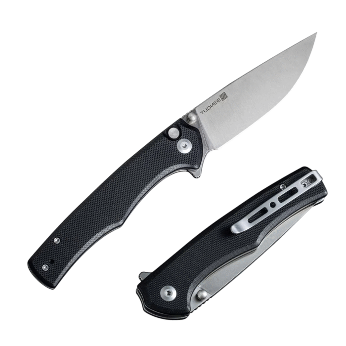 SENCUT Crowley Black G10 Handle Satin Finished D2 Blade Model: S21012-4 - Image 3