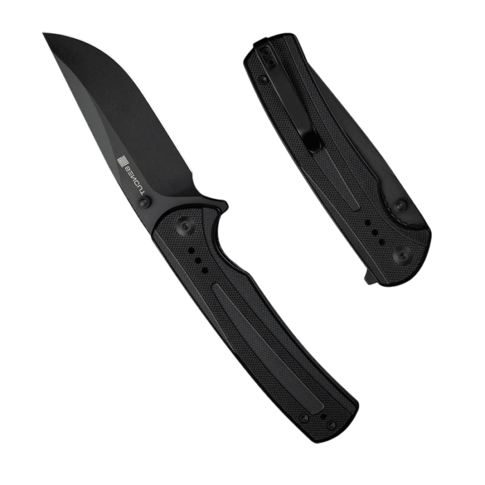 SENCUT Regnator Black G10 Handle Black 9Cr18MoV Blade Model: S24057-1 - Image 2