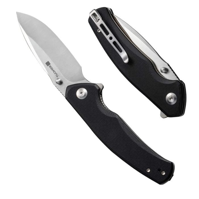SENCUT Discontinued Slashkin Black G10 Handle Satin Finished D2 Blade Mode: S20066-1 - Image 2