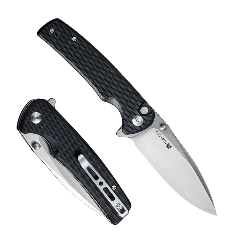 SENCUT Sachse Black G10 Handle Satin Finished 9Cr18MoV Blade Model: S21007-5 - Image 4