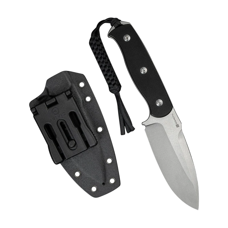 SENCUT Toxodon Black G10 Handle Stonewashed 9Cr18MoV Blade Model: S24036-1 - Image 4