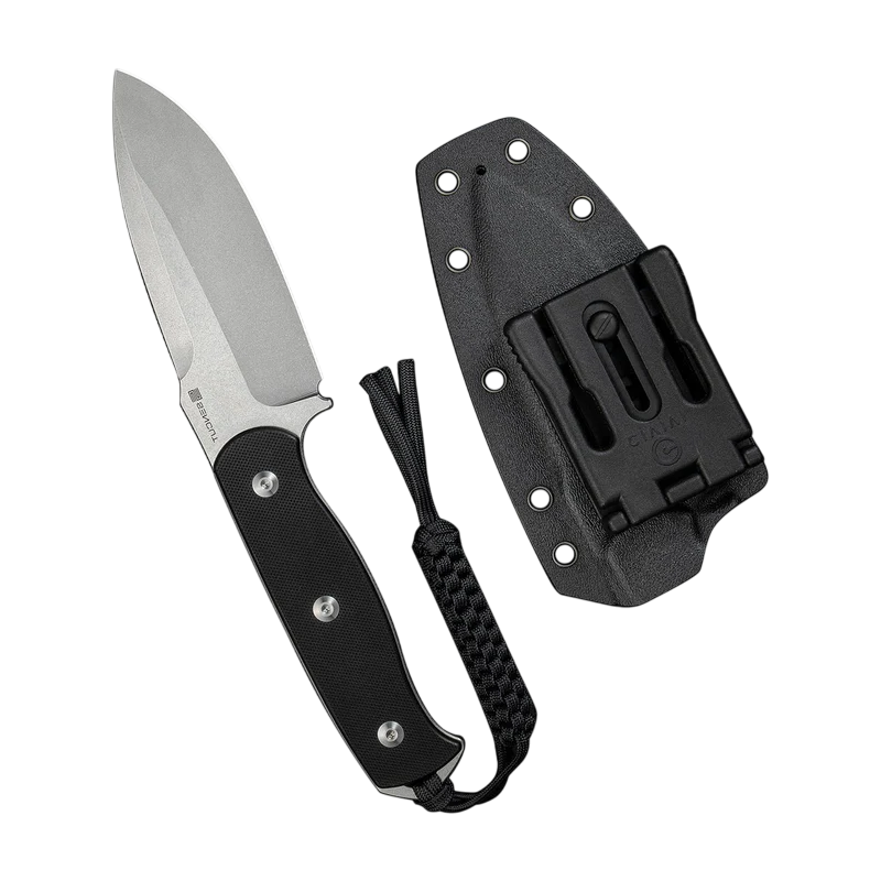 SENCUT Toxodon Black G10 Handle Stonewashed 9Cr18MoV Blade Model: S24036-1 - Image 2
