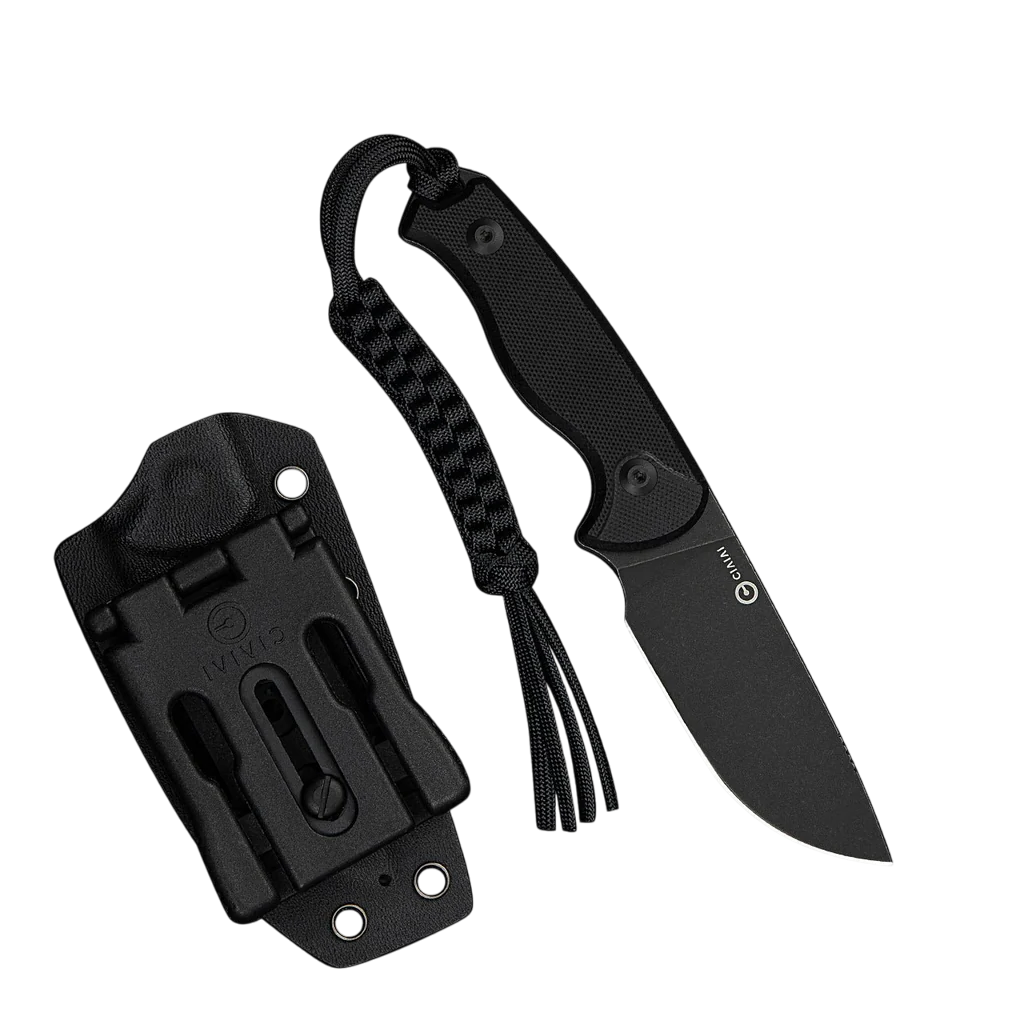 CIVIVI  Timberbark  Black G10 Handle Black Stonewashe d 14C28N Blade Model:C23094-1 - Image 4