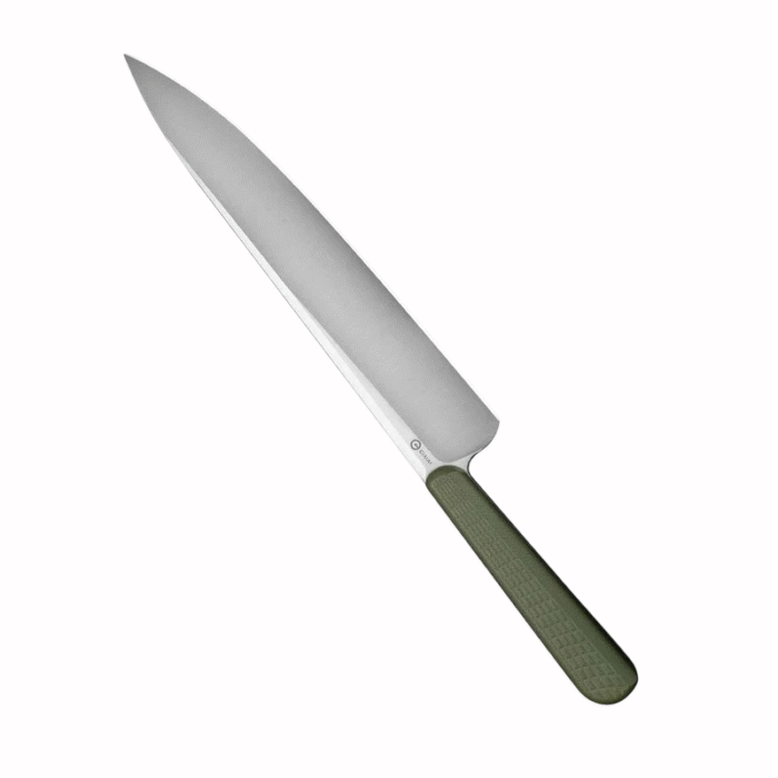 CIVIVI Cibus Milled OD Green G10 Handle Satin Finished 14C28N Blade Model C23048-2 - Image 3