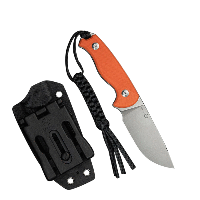 CIVIVI Timberbark Orange G10 Handle Satin Finished 14C28N Blade  Model: C23094-2 - Image 2