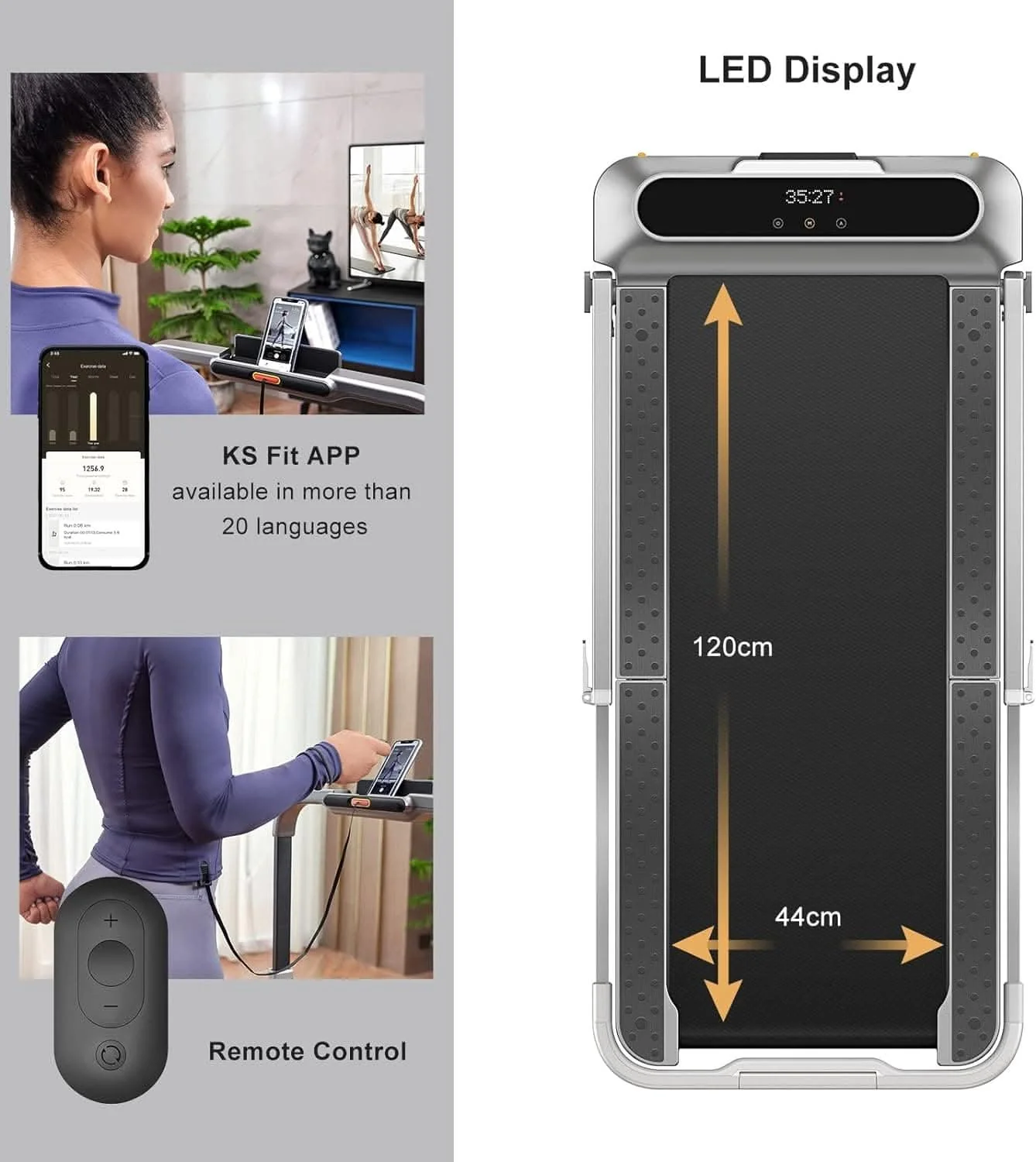 Kingsmith WalkingPad Treadmill. Model : TRR2FB - Image 5