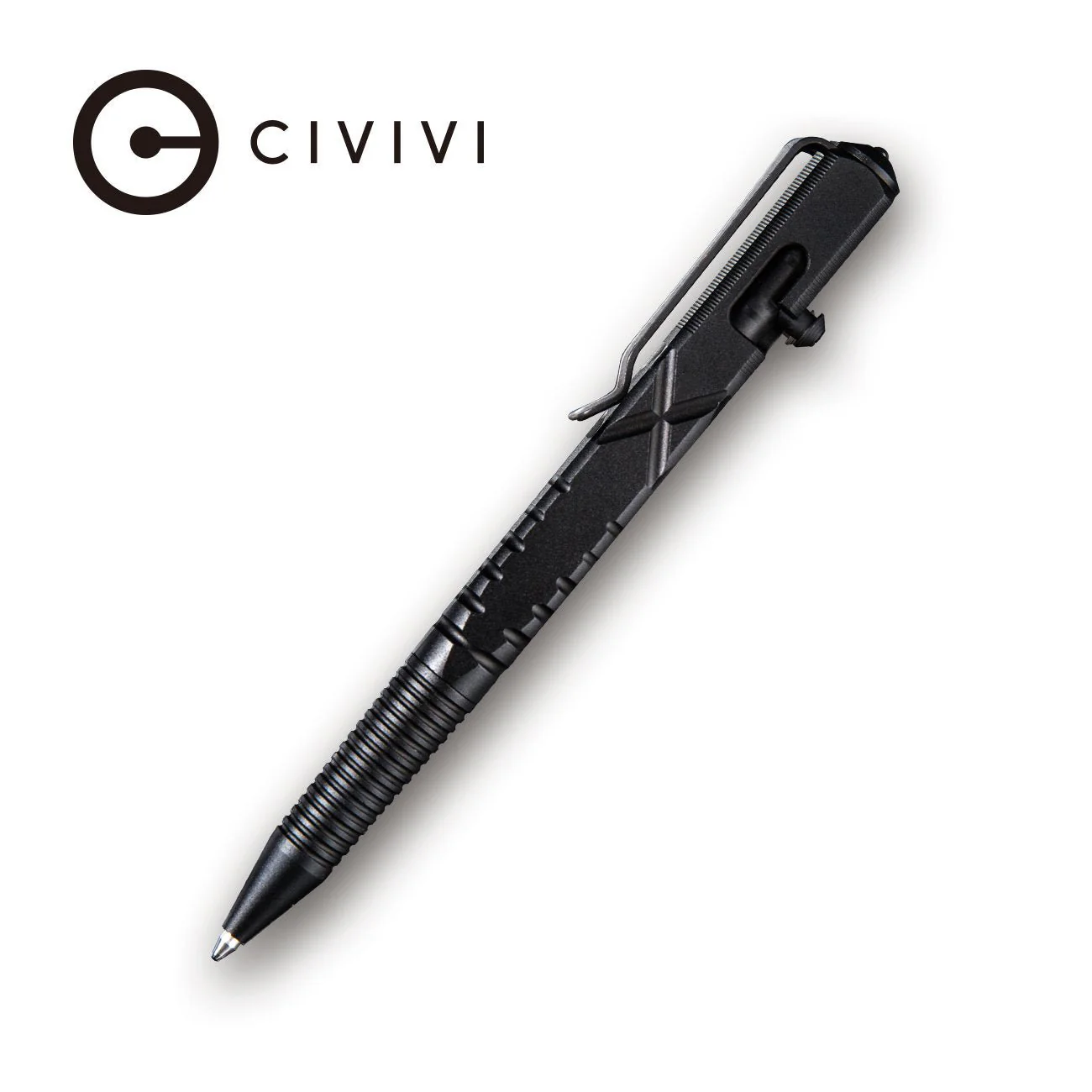 CIVIVI C-Quill Black Hard Anodized Aluminum Pen Model: CP-01BCP-01B