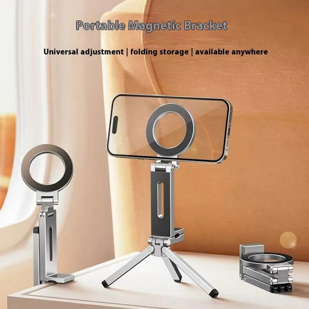 Cell Phone Stand Magnetic Color. Grey Model: E01S - Image 2
