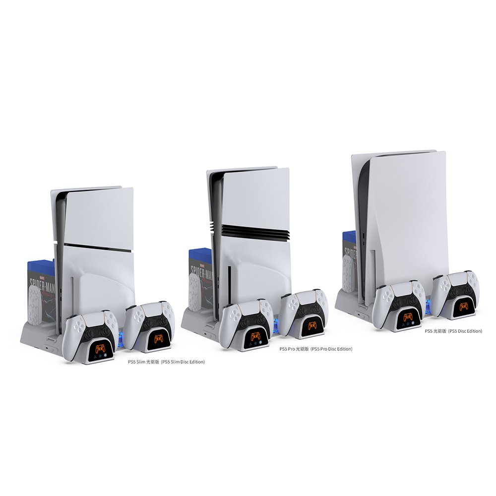 Dobe Multifunctional Cooling Charging Dock For P-5/New P-5. Model : TP5-3532B White - Image 6