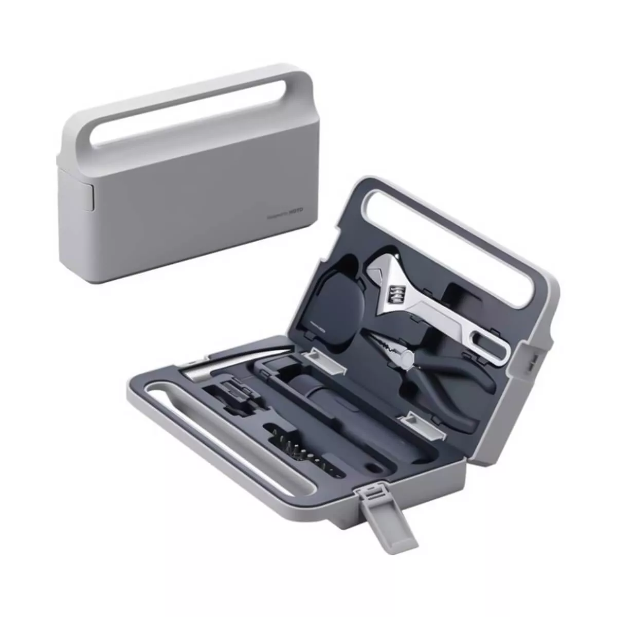 Hoto Electric Screwdriver Kit Color. Gray Model: QWDGJ001