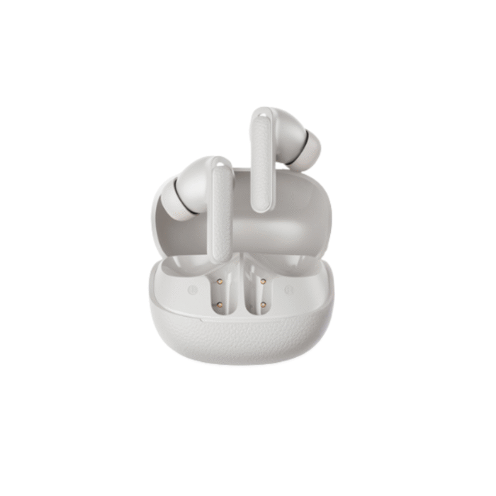 QCY True Wireless Noise Cancelling Earbuds Color. Gray Model: QCY BUDS ANC
