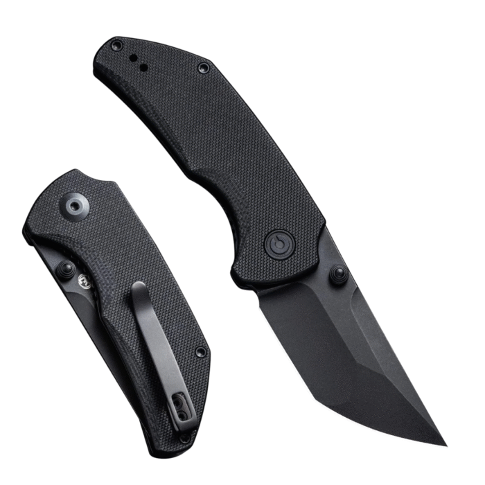 CIVIVI Thug 2 Black G10 Handle Black Stonewashe d Nitro-V Model: C20028C-1 - Image 4