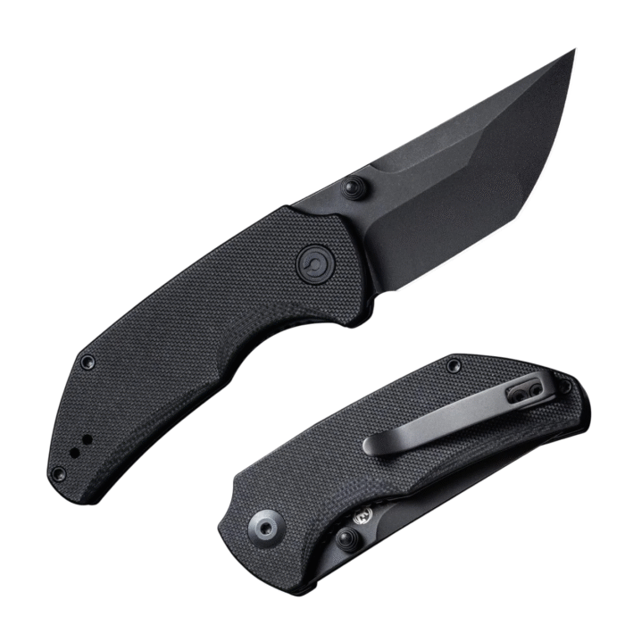 CIVIVI Thug 2 Black G10 Handle Black Stonewashe d Nitro-V Model: C20028C-1 - Image 3