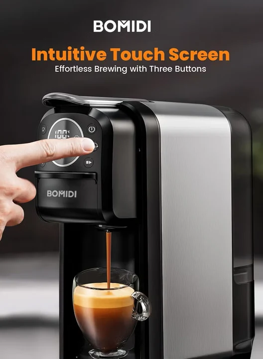 BOMIDI Capsule Coffee Machine 3-in-1 20 Bar Espresso Maker, 1400W, 700ml Tank | CM01 - Image 7