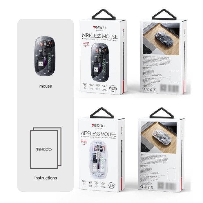 Yesido Wireless Mouse Model: KB29 - Image 6