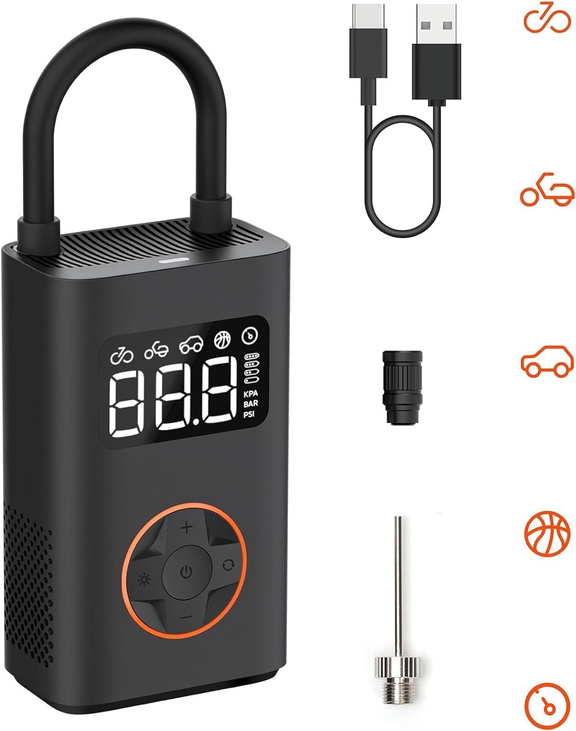 QiCYCLE Portable Electric Air Compressor N3 Model: QJCQBN3 - Image 2