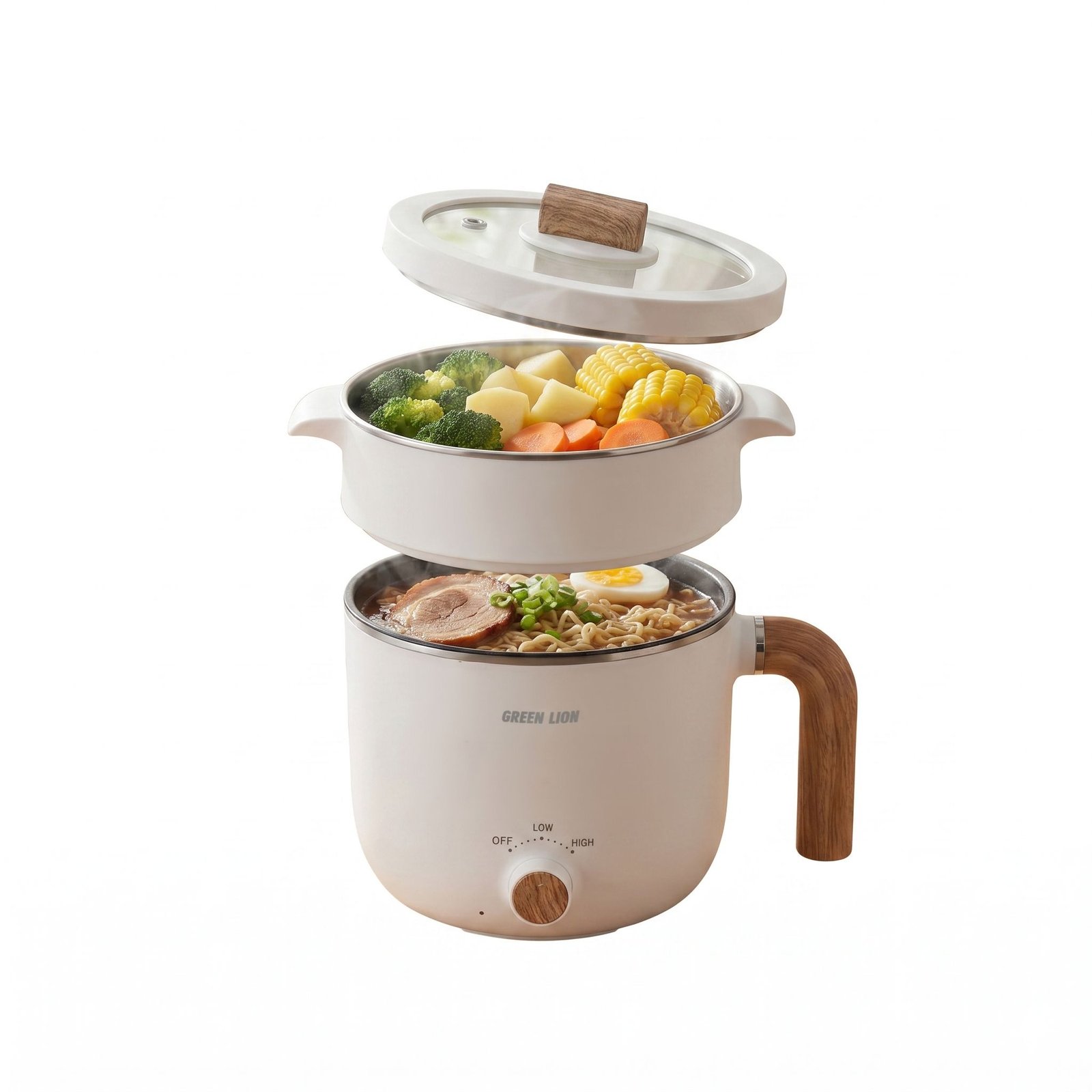 Green Lion Quickpot Electric Cooker 600W (1.5L) Model : GNQCKPTEC