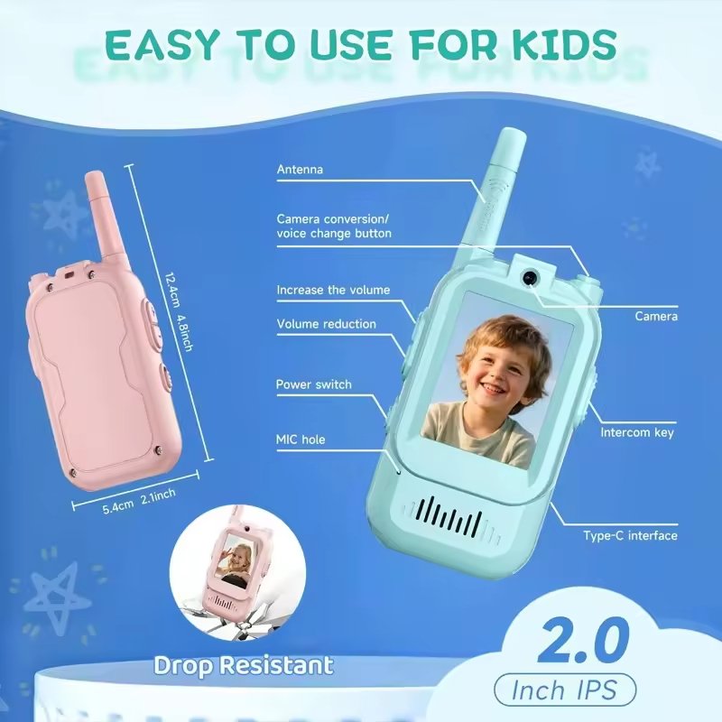 Video Walkie Talkie Children's Toy - Image 3