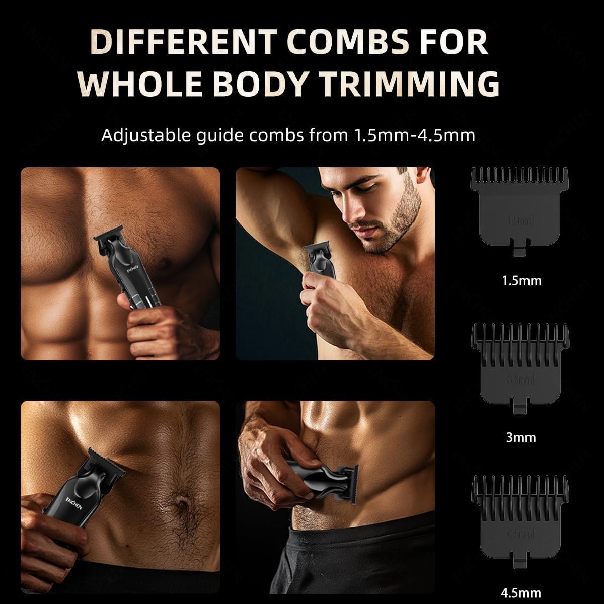 ENCHEN Sharp 6 Trimmer ENCHEN Sharp 6 Cordless T-Blade - Image 7