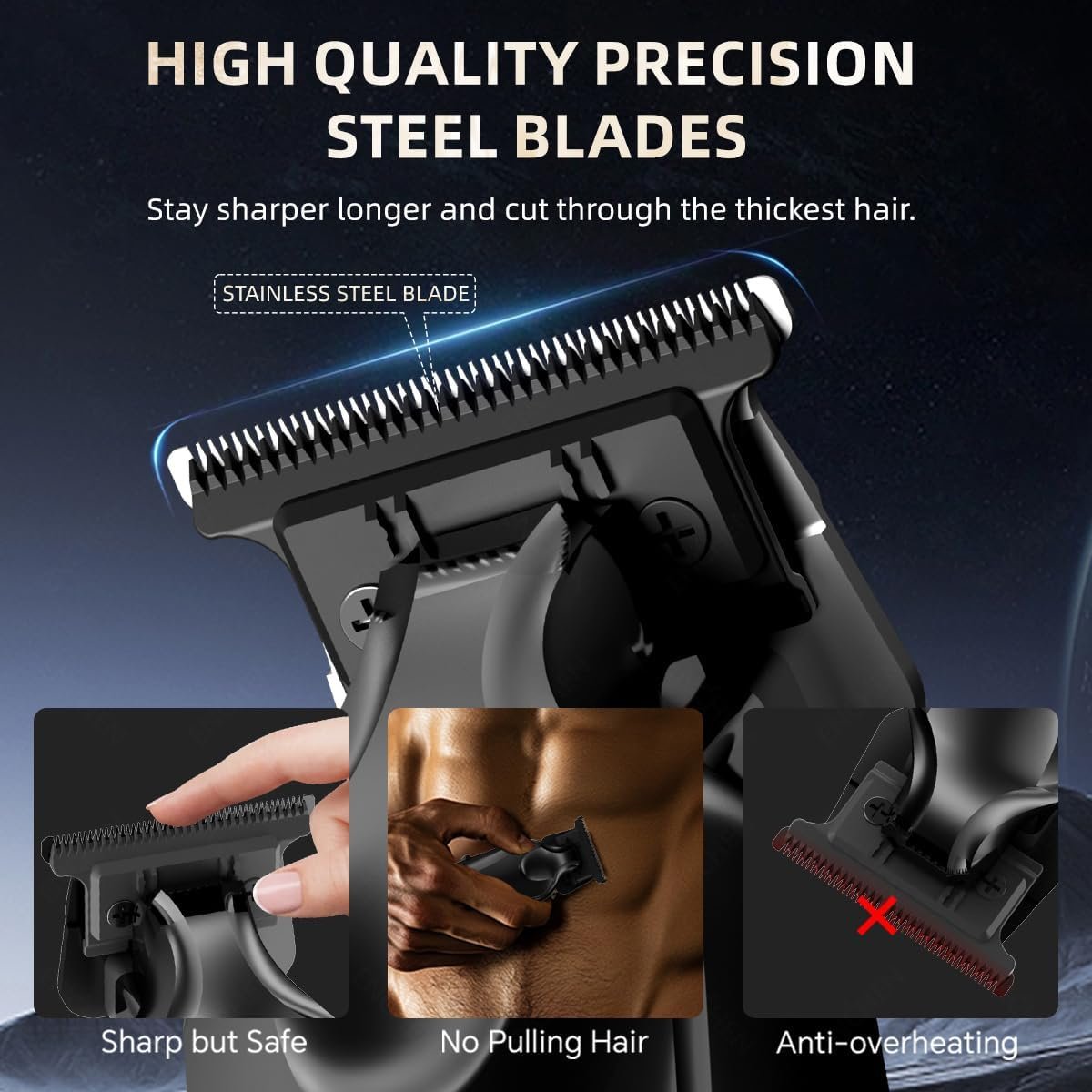 ENCHEN Sharp 6 Trimmer ENCHEN Sharp 6 Cordless T-Blade - Image 5