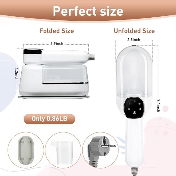 Hal Steam Iron Rotatable Garment Steamer Model : R-810 - Image 8