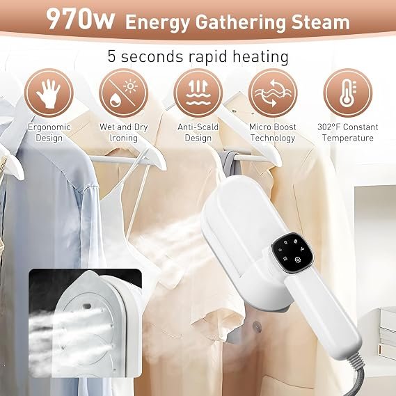 Hal Steam Iron Rotatable Garment Steamer Model : R-810 - Image 6